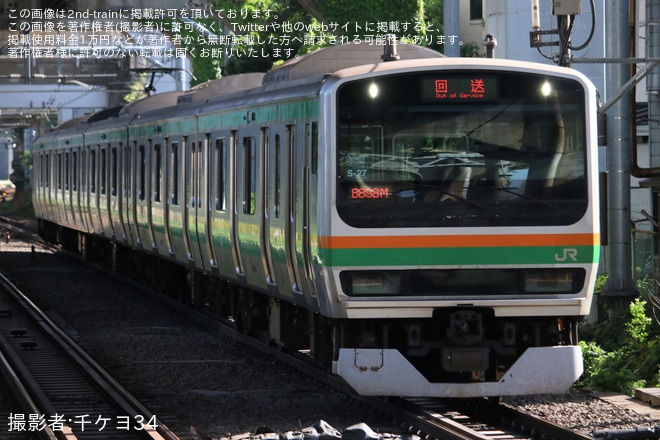 【JR東】E231系コツS-27編成 東京総合車両センター入場回送