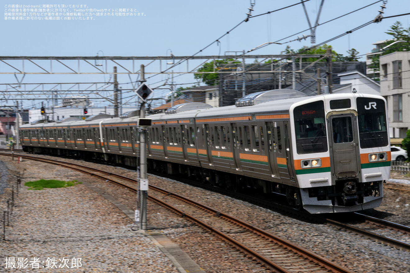 【JR東】211系タカC13編成大宮総合車両センター臨時入場回送の拡大写真