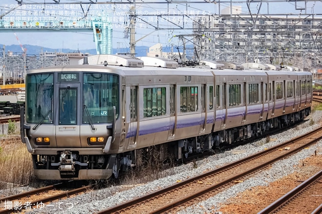 【JR西】223系R52編成吹田総合車両所本所出場試運転