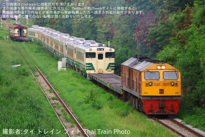 【SRT】キハ40形・キハ48形の輸送がレムチャバン港駅→マッカサン工場で実施