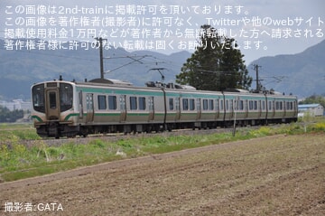 JR東】E721系1000番台P4-1編成が磐越西線の運用を代走 |2nd-train鉄道