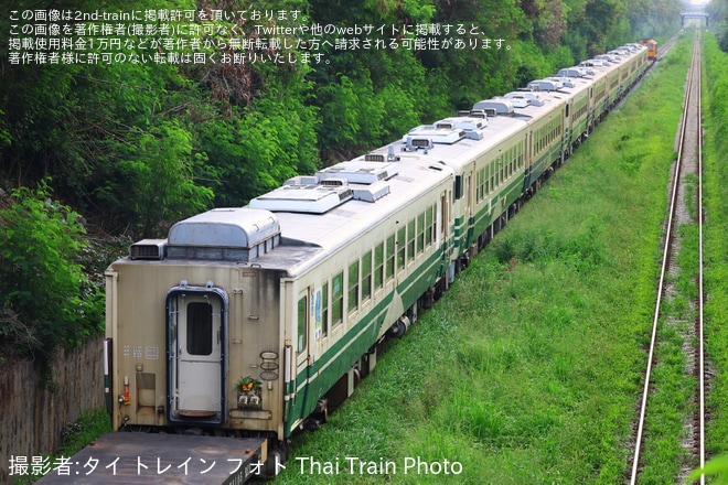 【SRT】キハ40形・キハ48形の輸送がレムチャバン港駅→マッカサン工場で実施