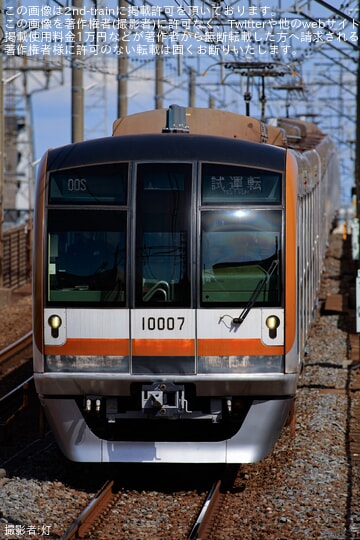 【メトロ】10000系10107F 綾瀬工場出場試運転