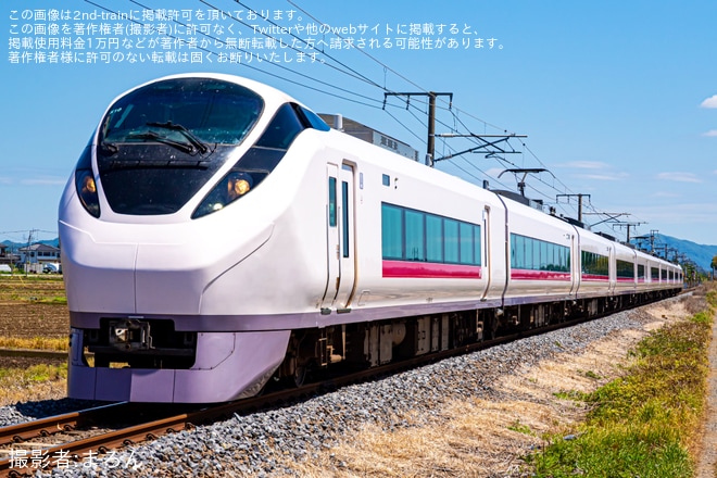 【JR東】E657系K10編成郡山総合車両センター入場(202505)を不明で撮影した写真