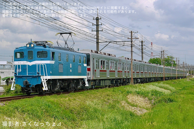【東武】9000型9103F南栗橋工場出場回送