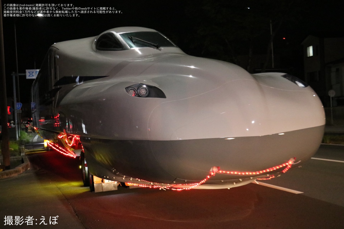 【JR海】N700S J52編成陸送の拡大写真