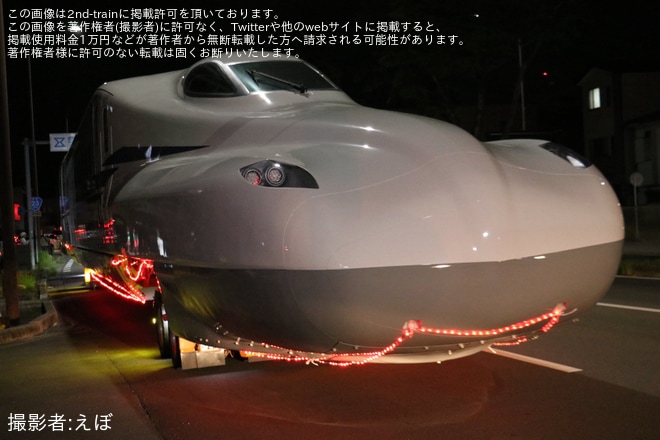 【JR海】N700S J52編成陸送