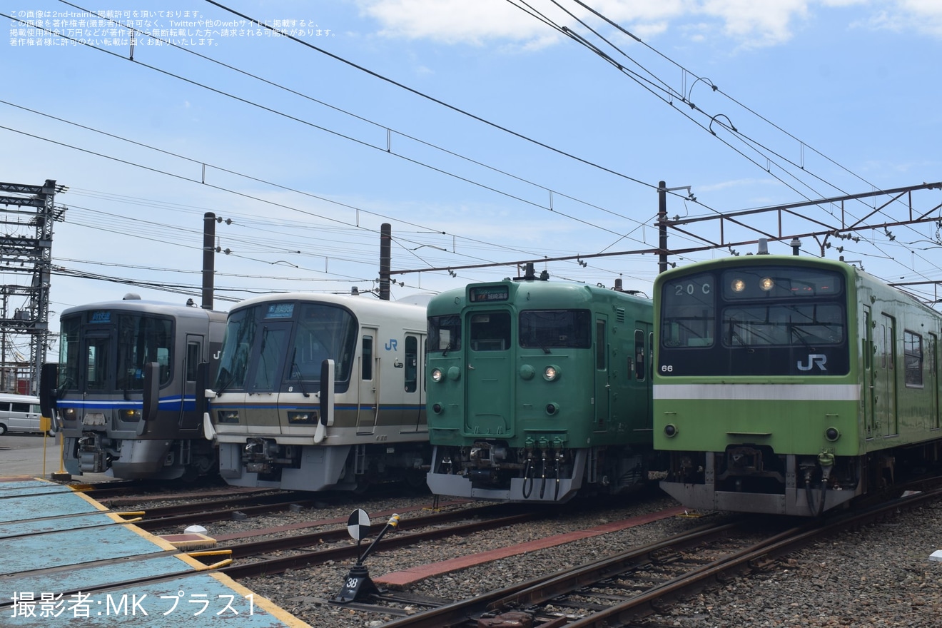 【JR西】「吹田総合車両所 車両撮影ツアー(2025年5月)」開催の拡大写真