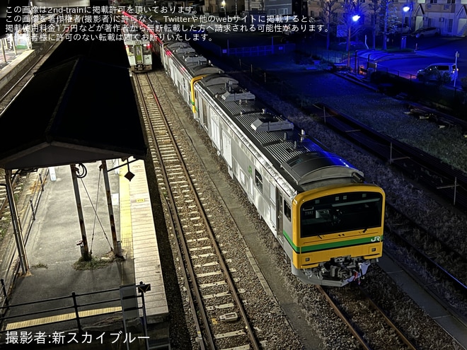 【JR東】GV-E197系TS07編成と205系M6編成が連結