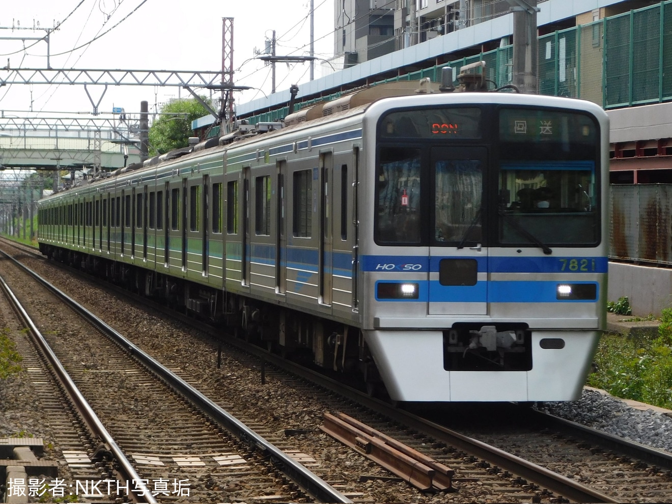 【北総】7800形7828編成宗吾車両基地入場回送(202505)の拡大写真