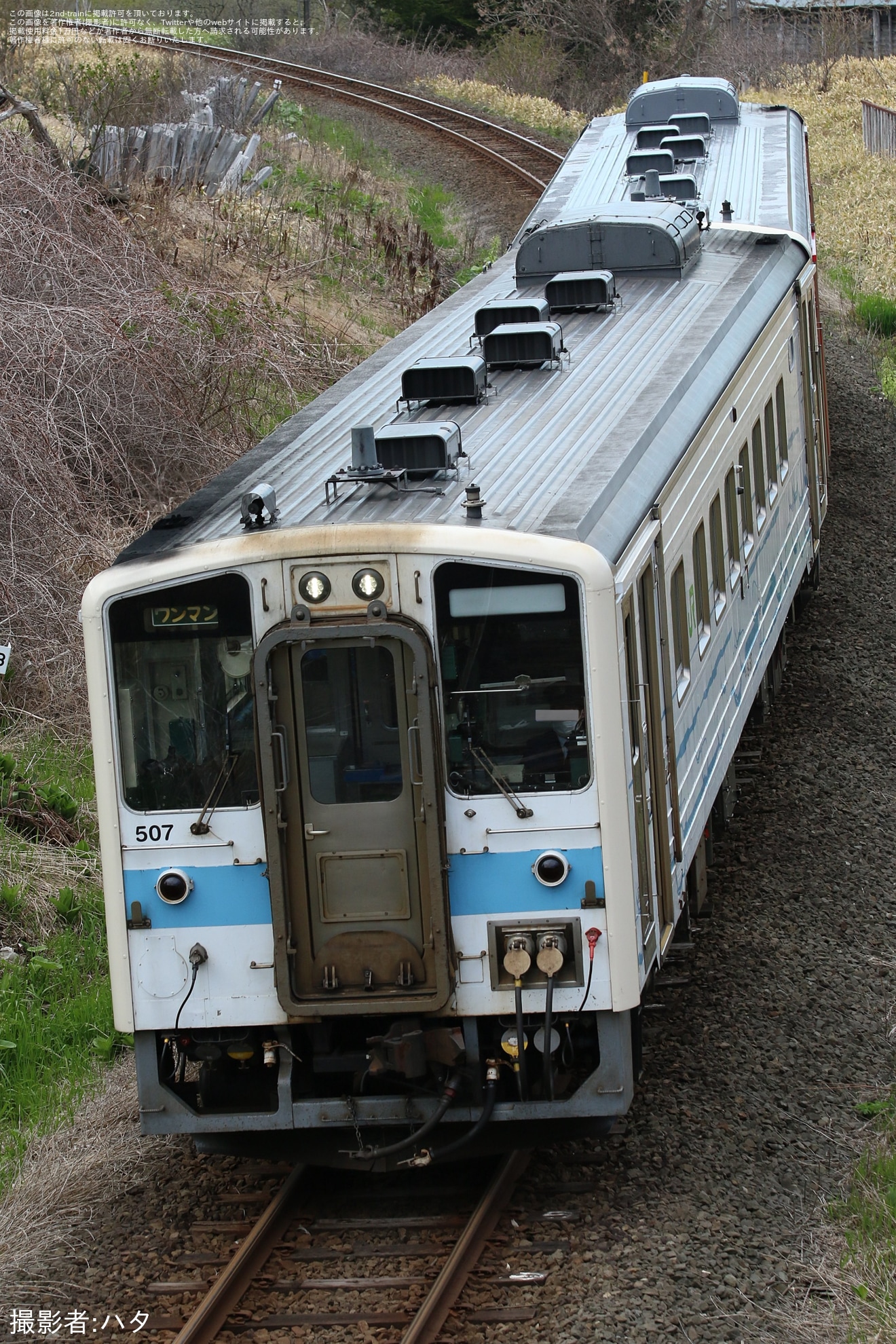 【JR北】第75回あっけし桜・牡蠣まつりの開催に合わせて花咲線で増結運転の拡大写真