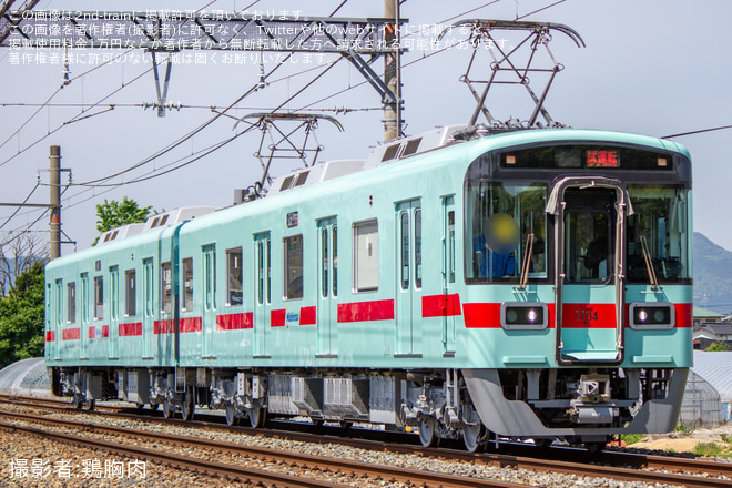 【西鉄】7000形7104F検査出場試運転