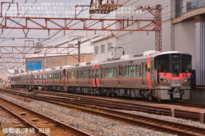 【JR西】227系R19+R20+L30編成近畿車輛出場