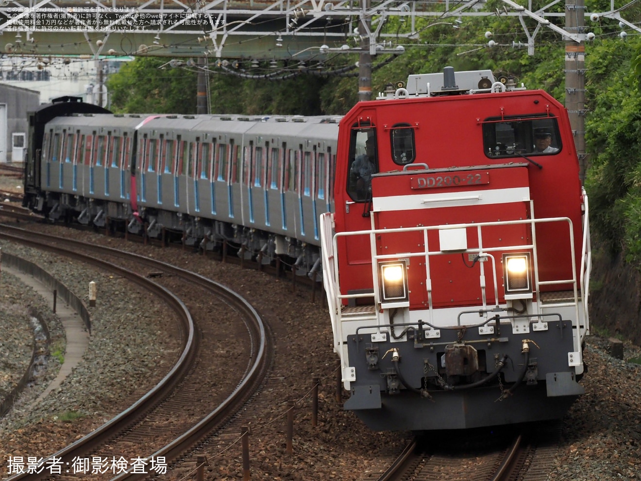 【都営】12-600系12-911F甲種輸送の拡大写真