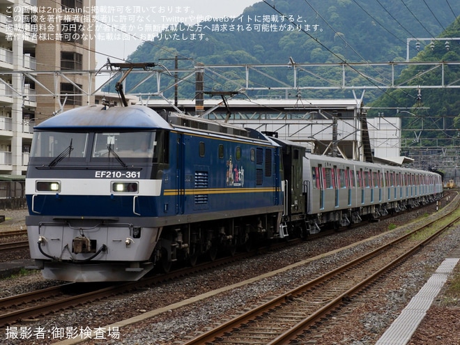 【都営】12-600系12-911F甲種輸送