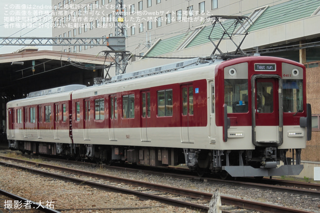 【近鉄】6407系Mi11高安検修場出場試運転