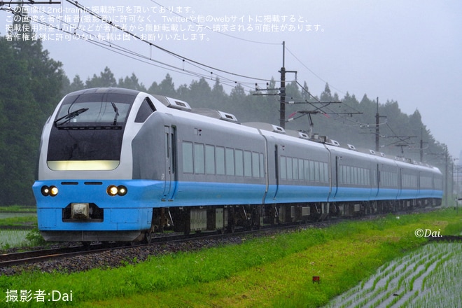 【JR東】特急常磐日光号へ日光線初のE653系K71編成が充当