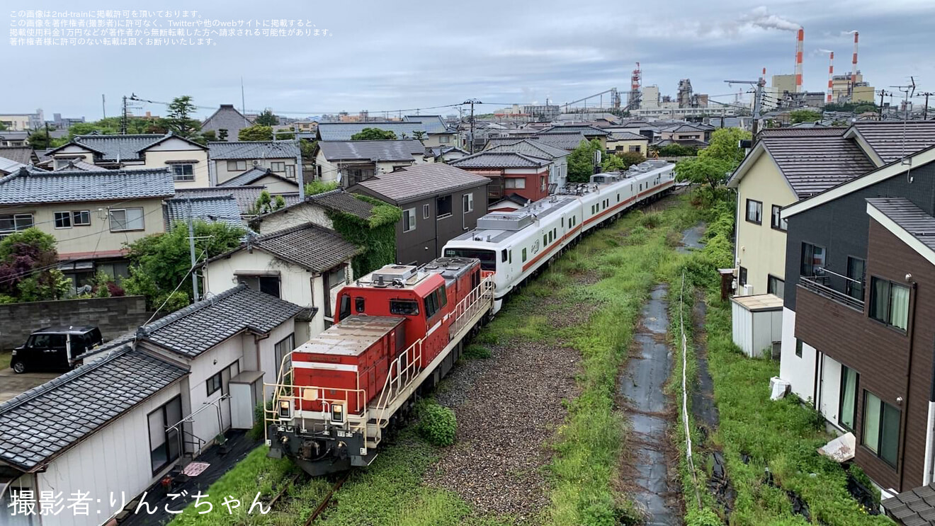 【JR貨】East-i D焼島検測の拡大写真