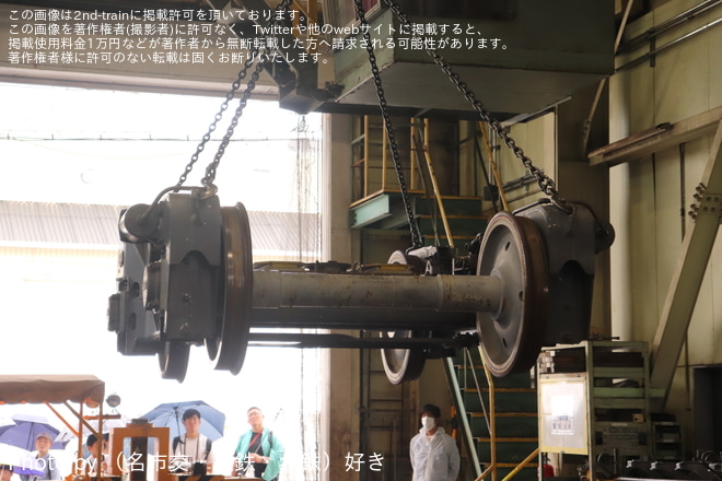 を塩浜検修車庫で撮影した写真