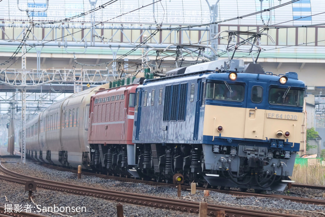 【JR東】EF81-81牽引上野行きカシオペア紀行運転