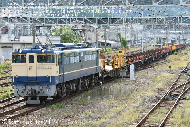 【JR西】EF65-1128牽引 新山口工臨(20250518)を不明で撮影した写真