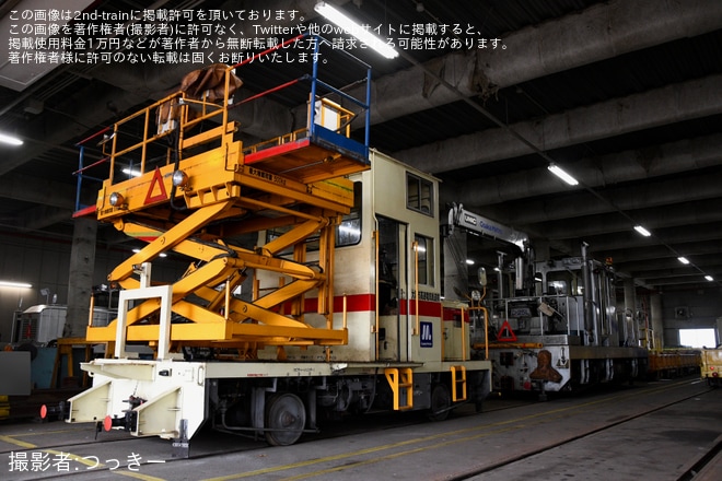 【大阪メトロ】長居保守基地「保線基地撮影会」開催を長居保守基地で撮影した写真