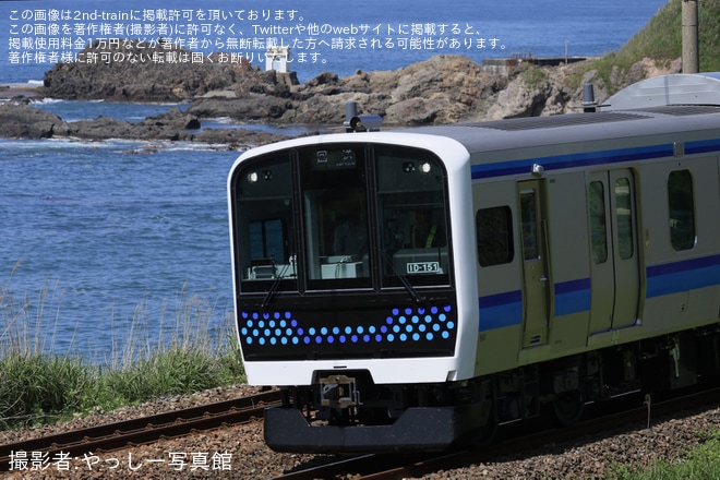 【JR東】仙石線のE131系800番台センN1編成が犀潟まで試運転