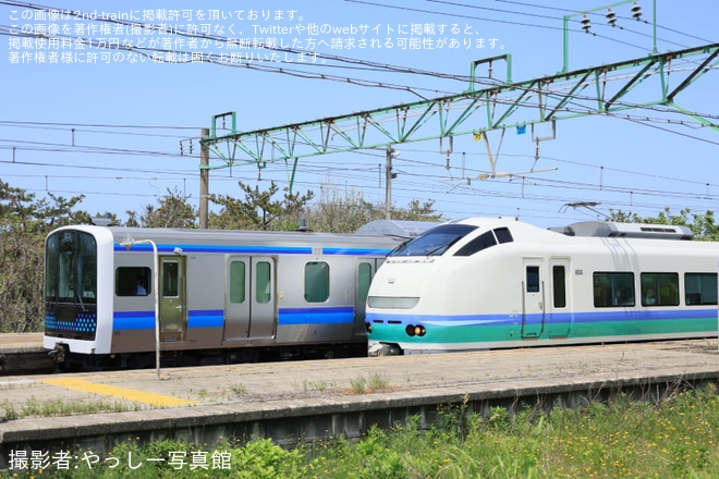 【JR東】仙石線のE131系800番台センN1編成が犀潟まで試運転