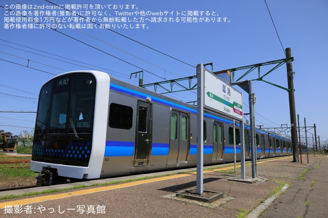 【JR東】仙石線のE131系800番台センN1編成が犀潟まで試運転