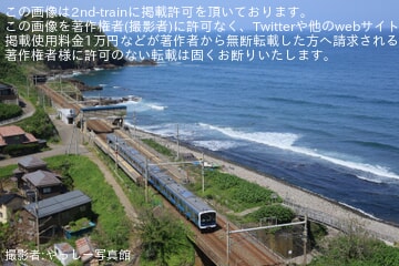 【JR東】仙石線のE131系800番台センN1編成が犀潟まで試運転