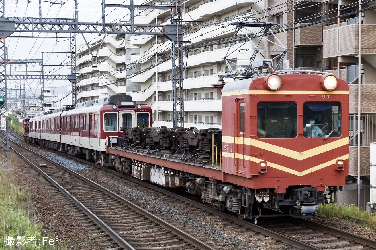 【近鉄】6020系 C71五位堂検修車庫入場回送の拡大写真
