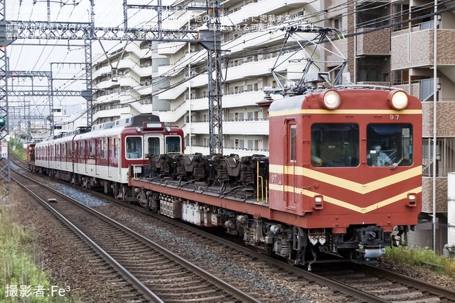 【近鉄】6020系 C71五位堂検修車庫入場回送を不明で撮影した写真