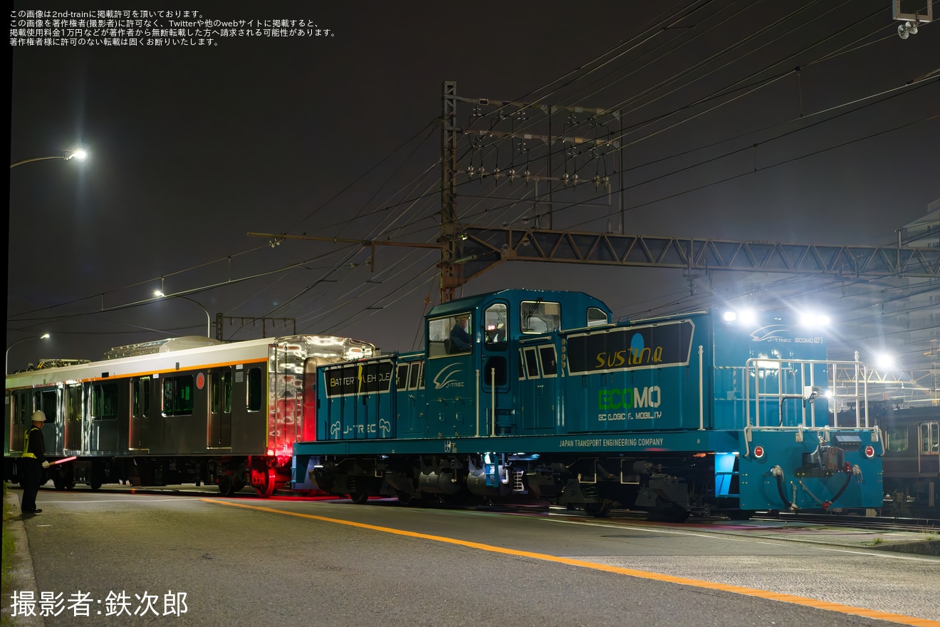 【東急】6020系6152F J-TREC横浜事業所出場の拡大写真