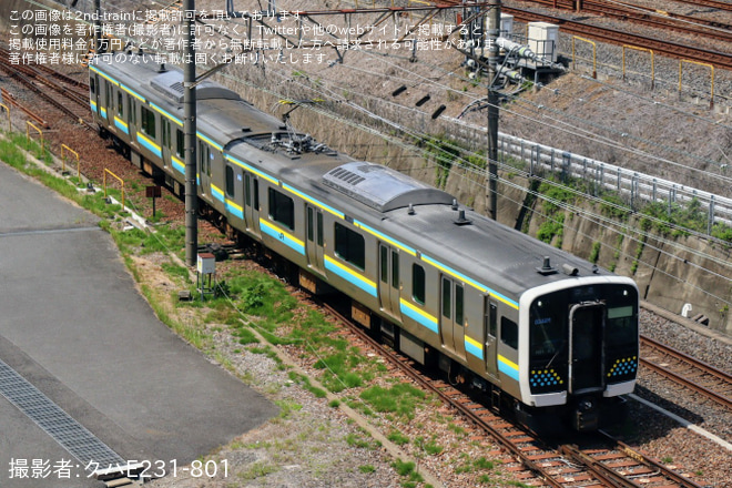 【JR東】E131系R01編成大宮総合車両センター出場回送