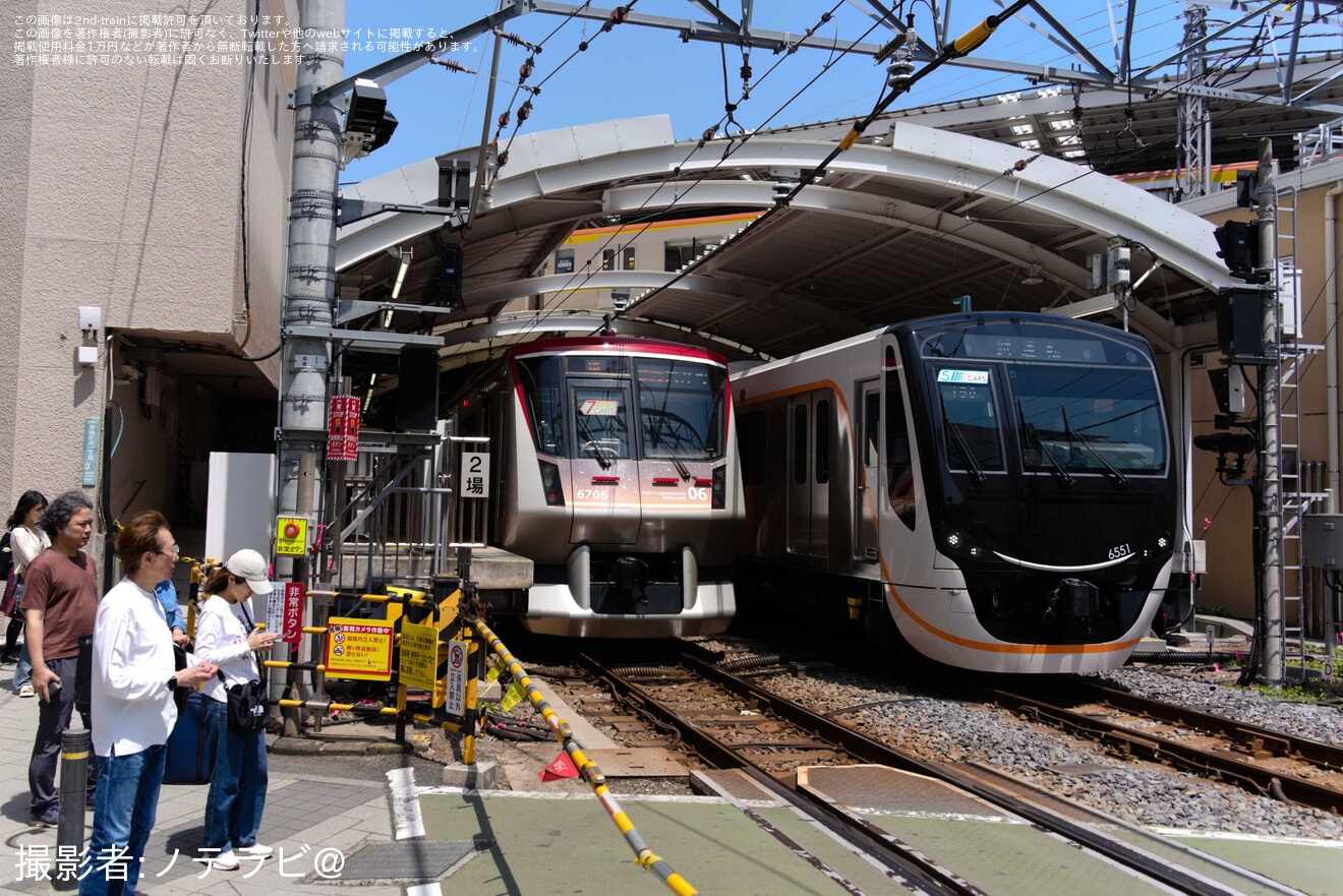 【東急】6020系6151Fが大井町線で日中試運転の拡大写真