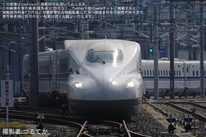 【JR海】N700S J0編成浜松工場出場試運転(20250520)
