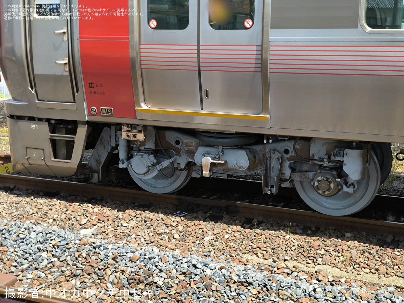 【JR西】227系中ヒロS17編成下関総合車両所本所出場に向けた構内試運転の拡大写真