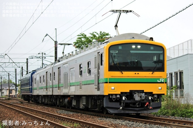 【JR東】オハ12-367秋田総合車両センター出場試運転