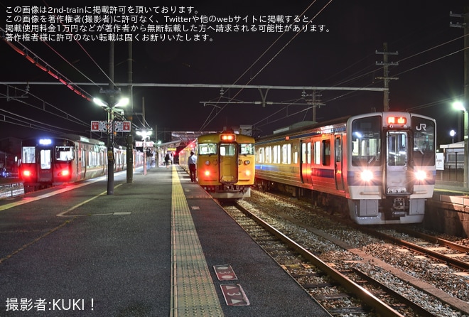 【JR西】227系500番台中オカL22編成が赤穂線へ