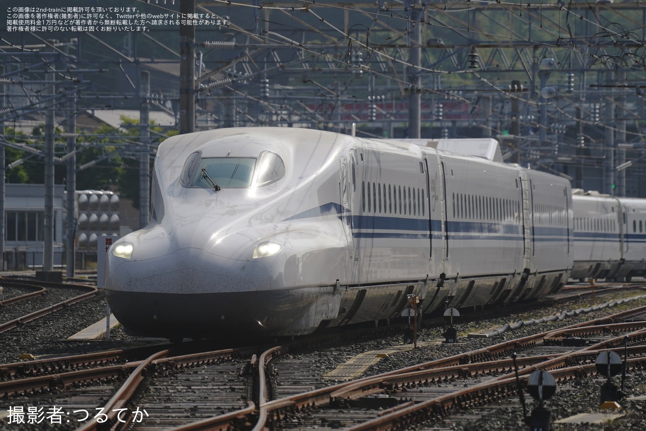 【JR海】N700S J0編成浜松工場出場試運転(20250520)の拡大写真