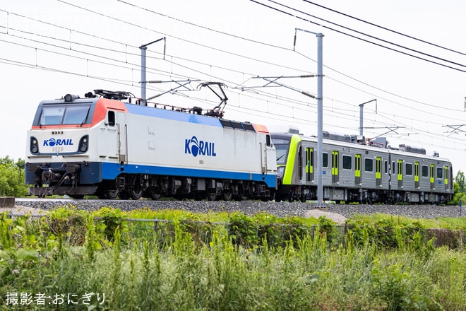 【KORAIL】393000系初編成が輸送を不明で撮影した写真