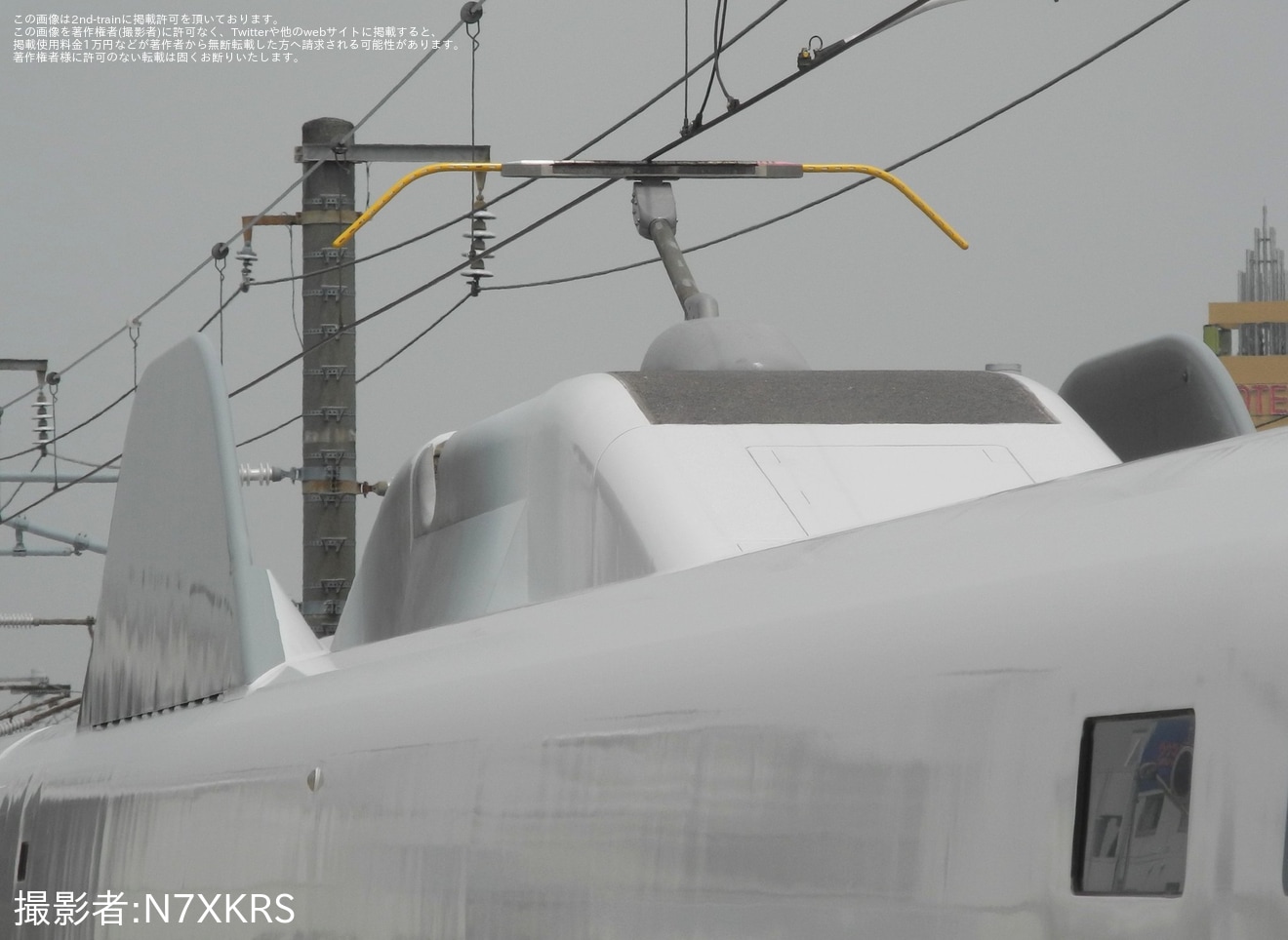 【JR海】N700A G13編成浜松工場出場試運転(202505)の拡大写真