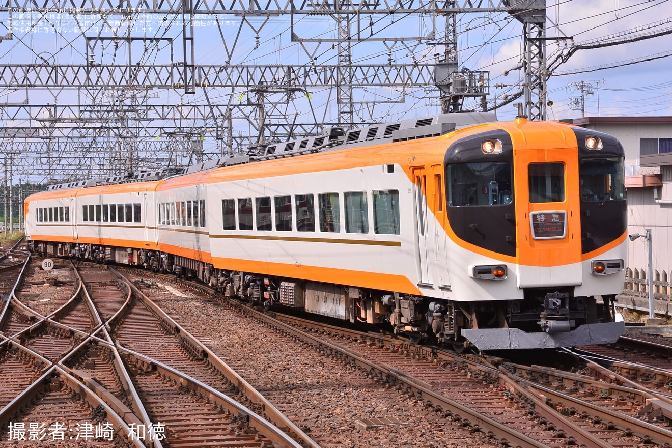 【近鉄】12410系NN11 五位堂検修車庫出場試運転の拡大写真