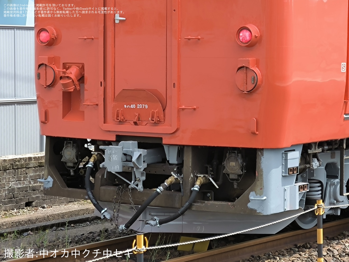 【JR西】キハ40-2079下関総合車両所本所構内試運転の拡大写真
