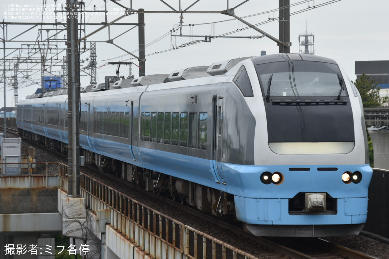 【JR東】E653系K71編成使用の舞浜臨(20250523)の拡大写真