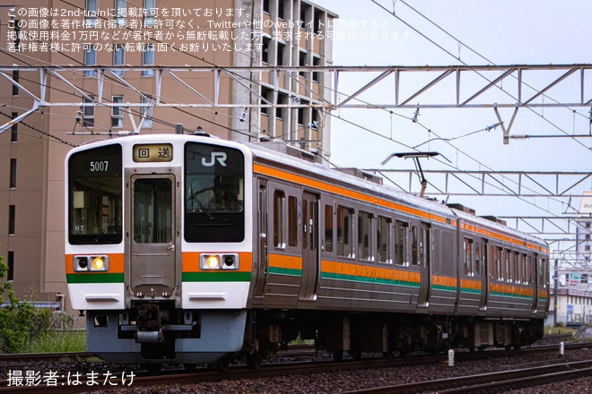 【JR海】213系H7編成が大垣へ返却回送