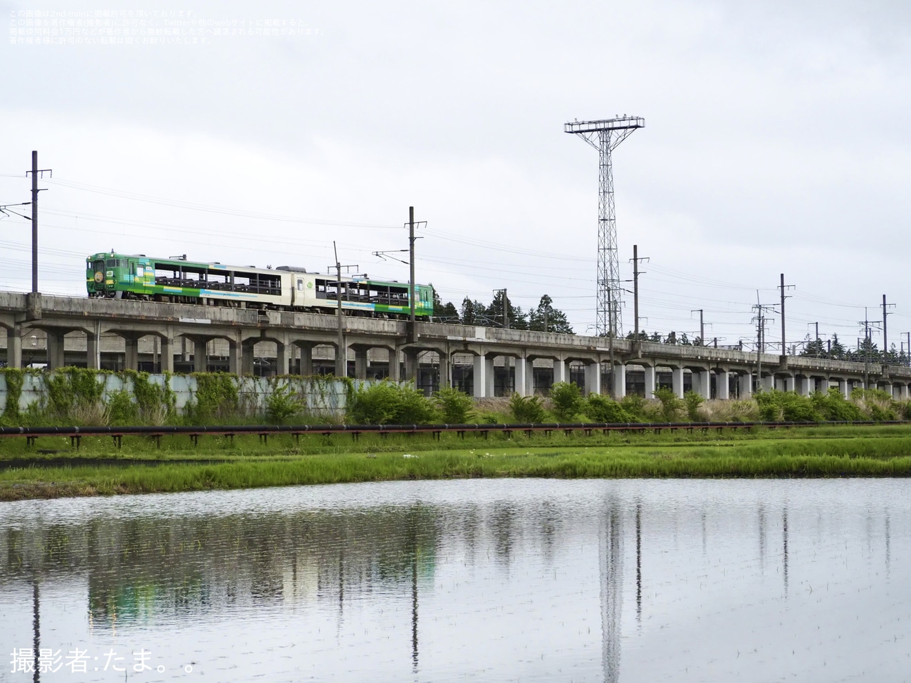 【JR東】臨時快速「風っこ遠野号」を運行(2025年5月)の拡大写真