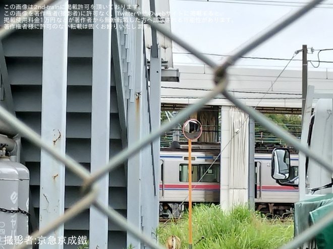 【京成】3700形3798編成が機器更新開始