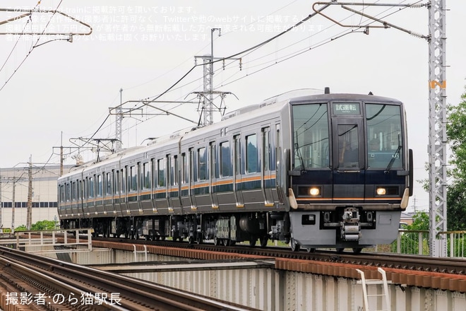 【JR西】207系T19編成網干総合車両所本所出場試運転(202505)