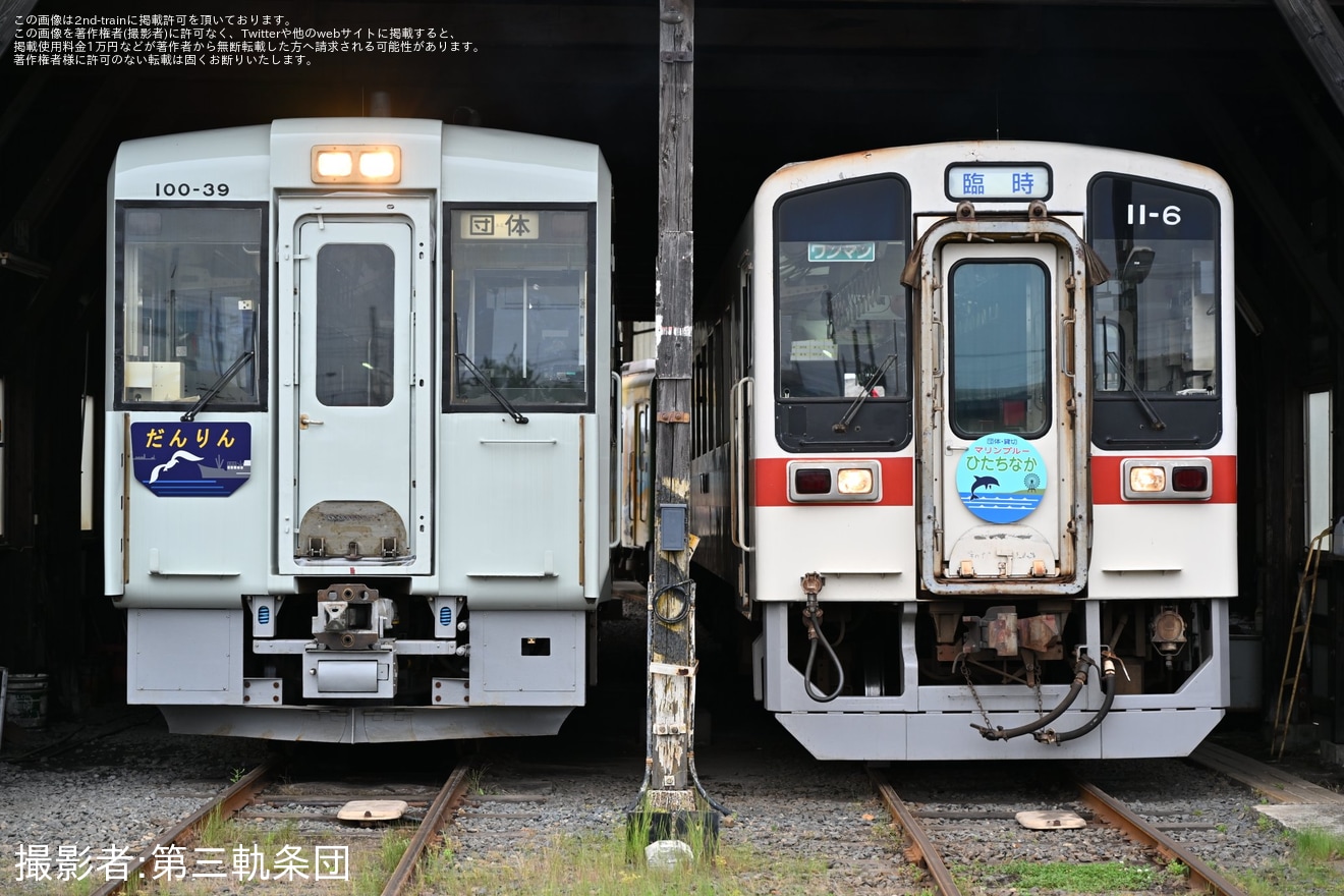 【ひたちなか】鉄道ファンの有志にてひたちなか海浜鉄道での貸切運転及び撮影会が開催の拡大写真